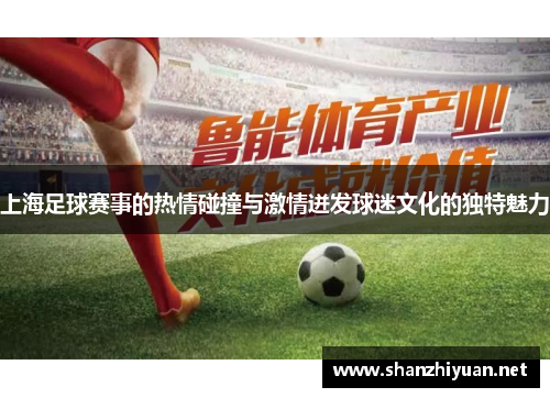 上海足球赛事的热情碰撞与激情迸发球迷文化的独特魅力
